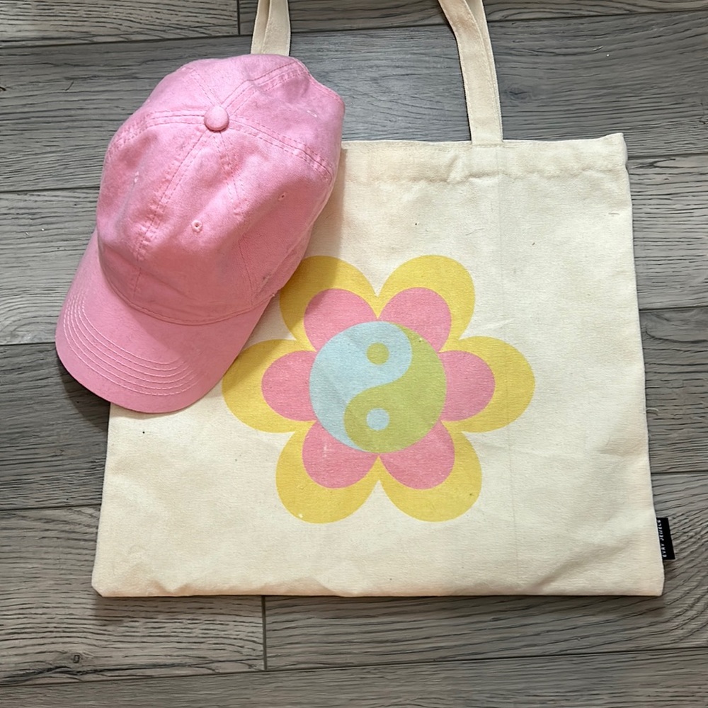 Summer tote bag & hat